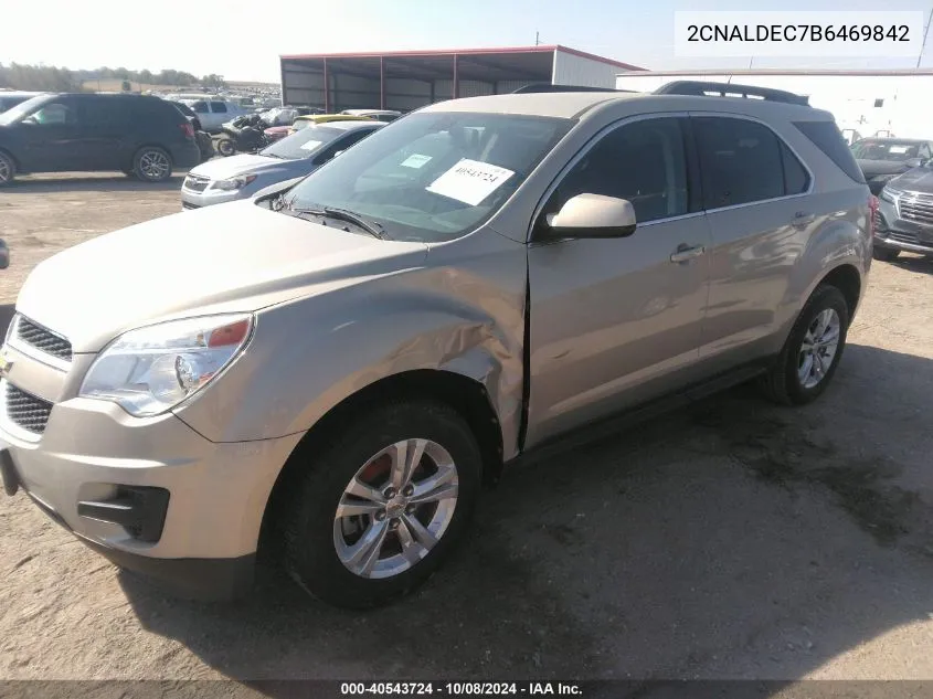 2011 Chevrolet Equinox 1Lt VIN: 2CNALDEC7B6469842 Lot: 40543724