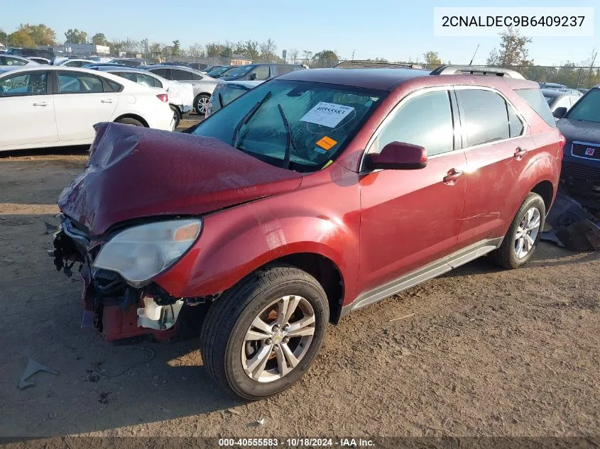 2011 Chevrolet Equinox 1Lt VIN: 2CNALDEC9B6409237 Lot: 40555583