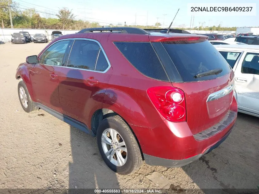 2011 Chevrolet Equinox 1Lt VIN: 2CNALDEC9B6409237 Lot: 40555583