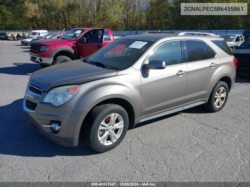 2011 Chevrolet Equinox 2Lt VIN: 2CNALPEC5B6455861 Lot: 40557047