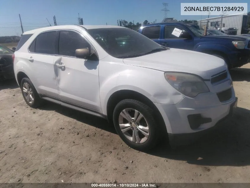 2GNALBEC7B1284929 2011 Chevrolet Equinox Ls