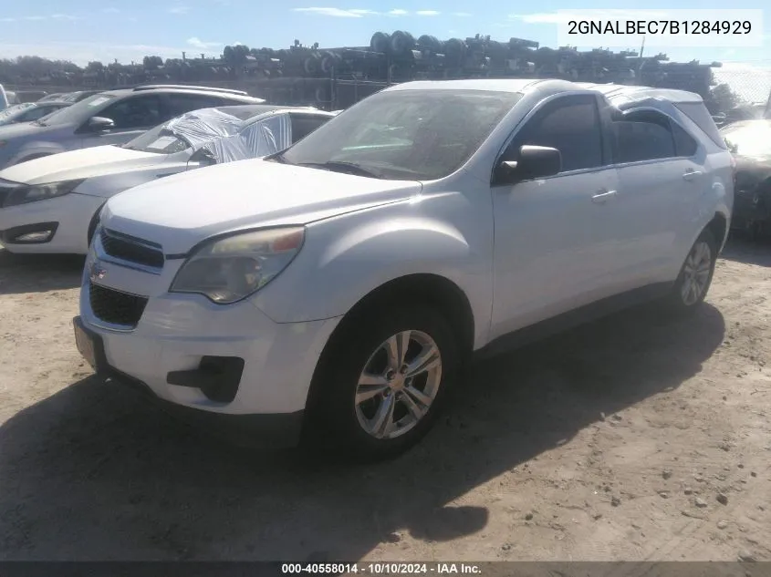 2011 Chevrolet Equinox Ls VIN: 2GNALBEC7B1284929 Lot: 40558014