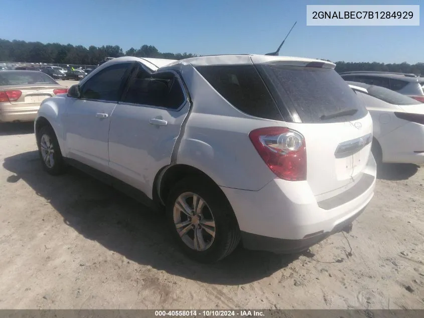 2011 Chevrolet Equinox Ls VIN: 2GNALBEC7B1284929 Lot: 40558014