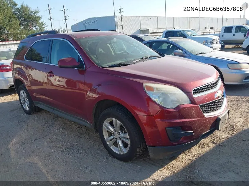 2011 Chevrolet Equinox 1Lt VIN: 2CNALDEC6B6357808 Lot: 40559862