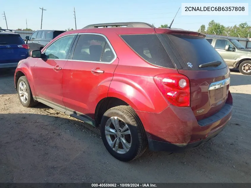 2CNALDEC6B6357808 2011 Chevrolet Equinox 1Lt