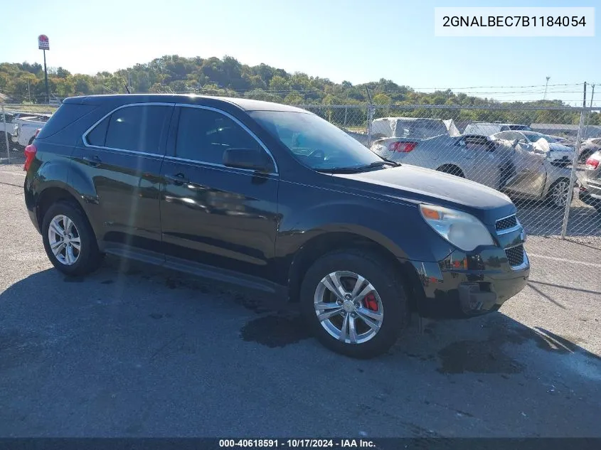 2GNALBEC7B1184054 2011 Chevrolet Equinox Ls