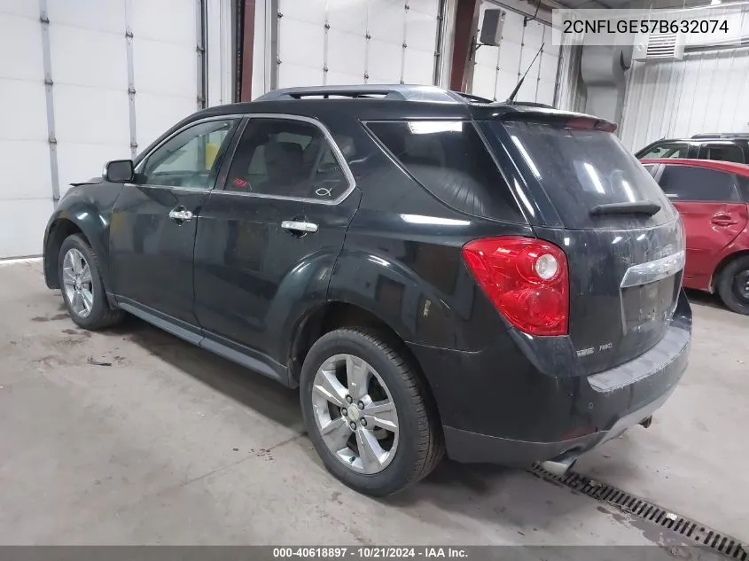 2011 Chevrolet Equinox Ltz VIN: 2CNFLGE57B632074 Lot: 40618897