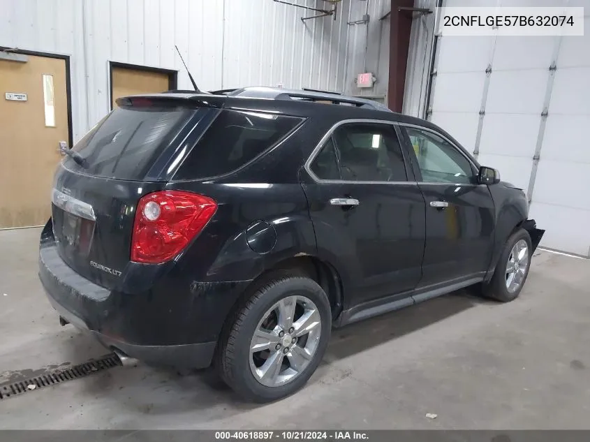 2011 Chevrolet Equinox Ltz VIN: 2CNFLGE57B632074 Lot: 40618897