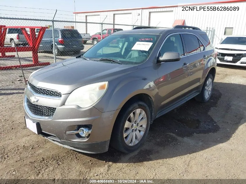 2CNFLPE55B6286089 2011 Chevrolet Equinox 2Lt