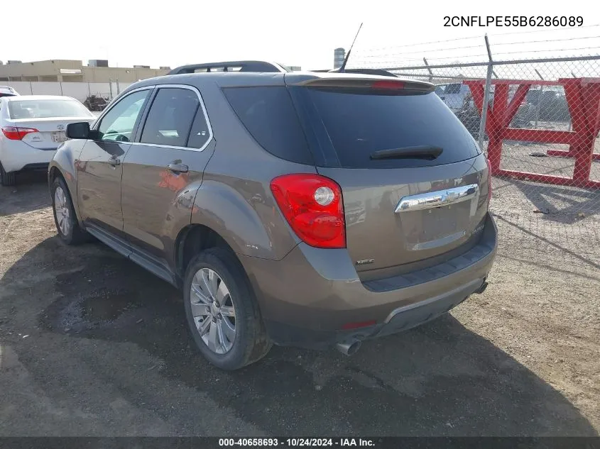 2CNFLPE55B6286089 2011 Chevrolet Equinox 2Lt