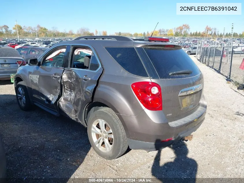 2011 Chevrolet Equinox 1Lt VIN: 2CNFLEEC7B6391042 Lot: 40674966