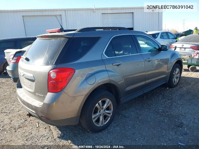 2011 Chevrolet Equinox 1Lt VIN: 2CNFLEEC7B6391042 Lot: 40674966