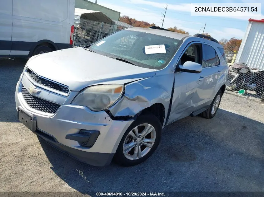 2011 Chevrolet Equinox 1Lt VIN: 2CNALDEC3B6457154 Lot: 40694910