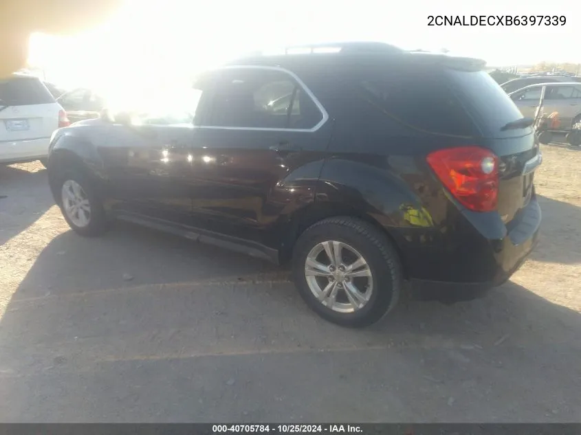 2CNALDECXB6397339 2011 Chevrolet Equinox 1Lt