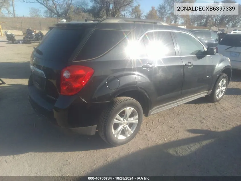 2011 Chevrolet Equinox 1Lt VIN: 2CNALDECXB6397339 Lot: 40705784