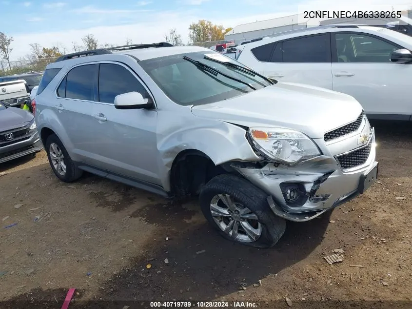 2011 Chevrolet Equinox 2Lt VIN: 2CNFLNEC4B6338265 Lot: 40719789