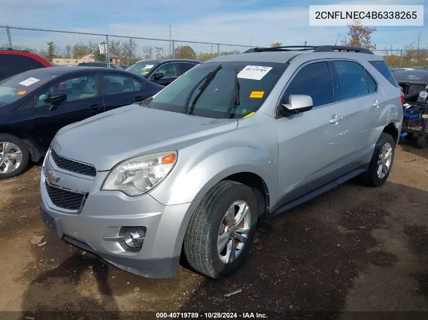 2011 Chevrolet Equinox 2Lt VIN: 2CNFLNEC4B6338265 Lot: 40719789