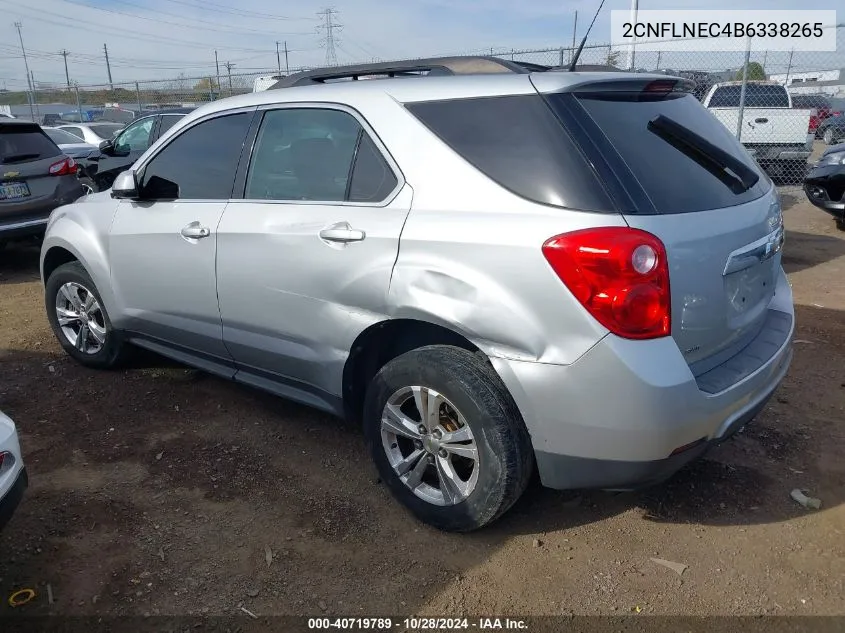 2011 Chevrolet Equinox 2Lt VIN: 2CNFLNEC4B6338265 Lot: 40719789