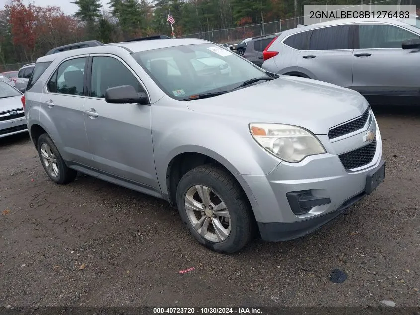 2GNALBEC8B1276483 2011 Chevrolet Equinox Ls