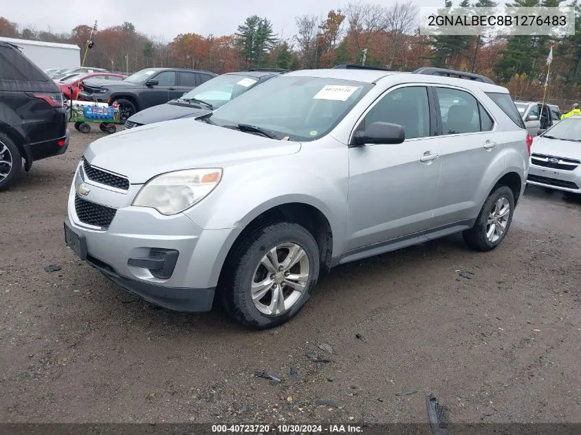 2GNALBEC8B1276483 2011 Chevrolet Equinox Ls