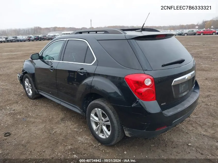 2011 Chevrolet Equinox 1Lt VIN: 2CNFLEEC7B6333321 Lot: 40734942