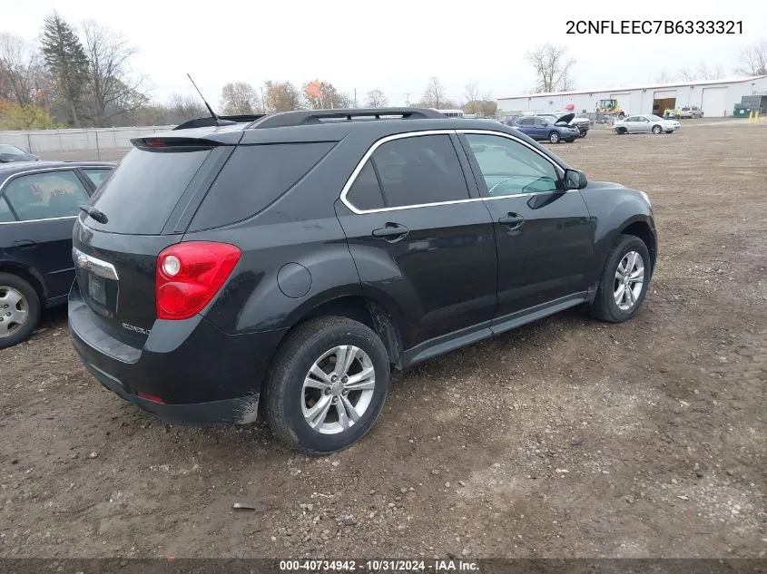 2CNFLEEC7B6333321 2011 Chevrolet Equinox 1Lt