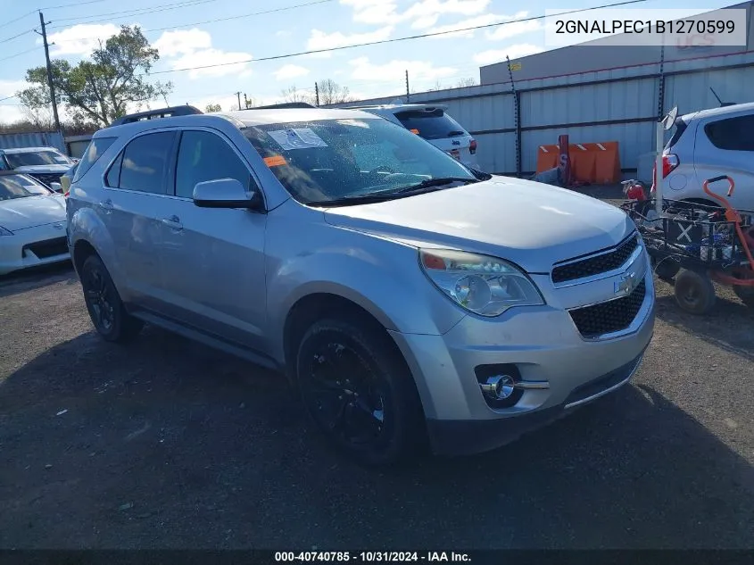 2GNALPEC1B1270599 2011 Chevrolet Equinox 2Lt