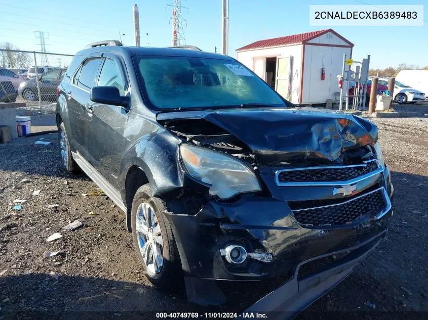 2011 Chevrolet Equinox 1Lt VIN: 2CNALDECXB6389483 Lot: 40749769