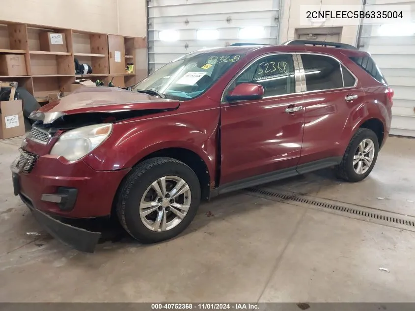 2011 Chevrolet Equinox 1Lt VIN: 2CNFLEEC5B6335004 Lot: 40752368