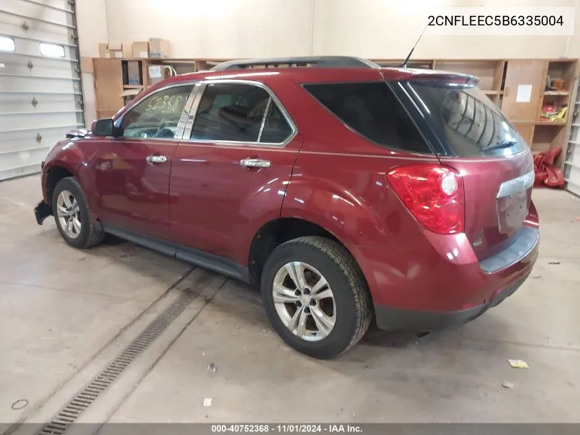 2011 Chevrolet Equinox 1Lt VIN: 2CNFLEEC5B6335004 Lot: 40752368