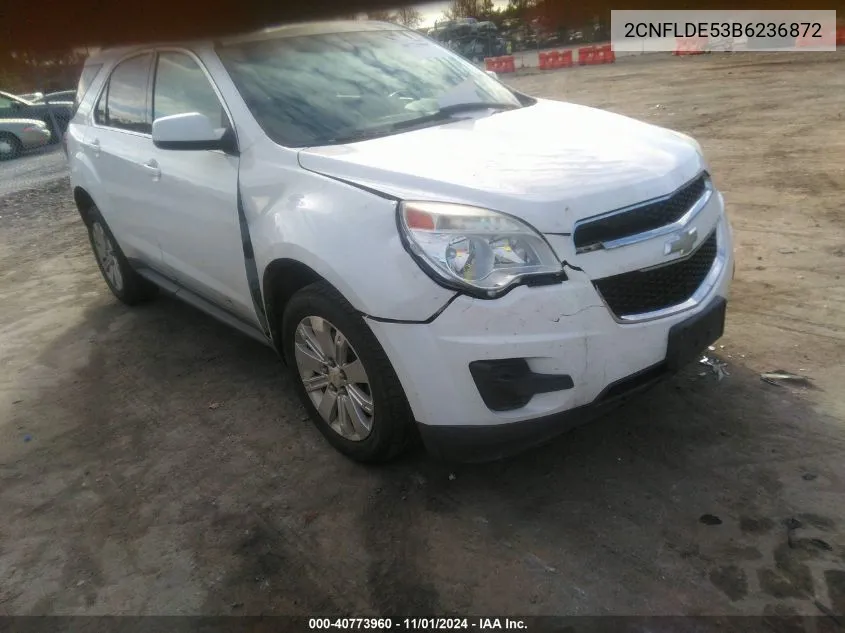 2011 Chevrolet Equinox 1Lt VIN: 2CNFLDE53B6236872 Lot: 40773960