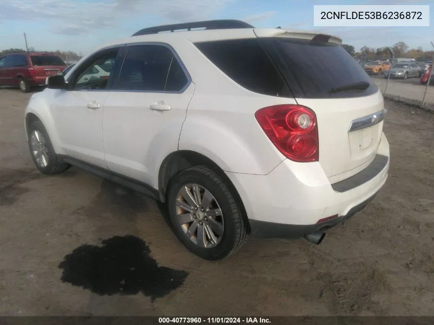 2011 Chevrolet Equinox 1Lt VIN: 2CNFLDE53B6236872 Lot: 40773960