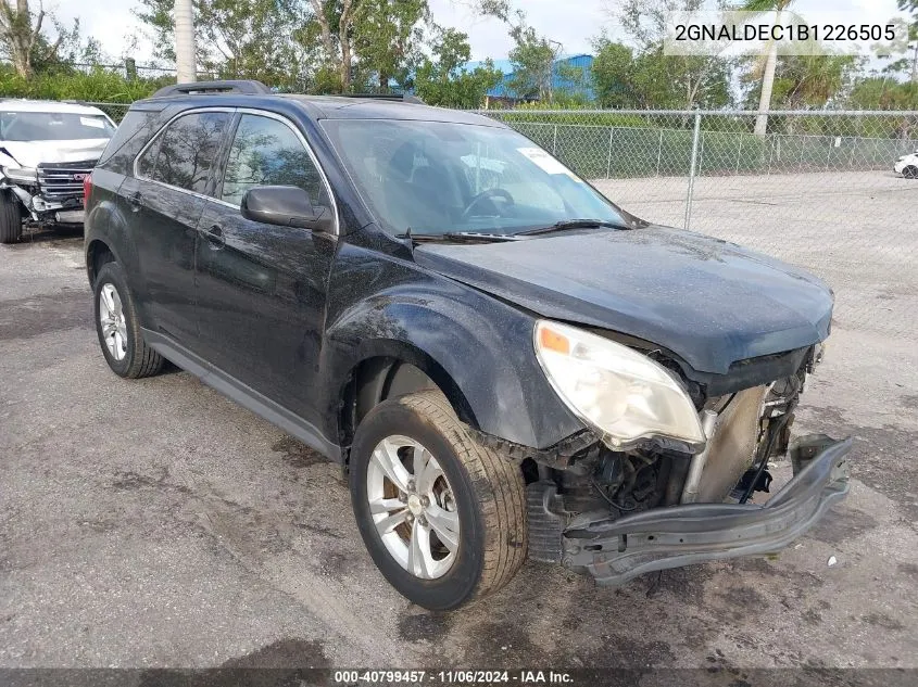 2011 Chevrolet Equinox 1Lt VIN: 2GNALDEC1B1226505 Lot: 40799457