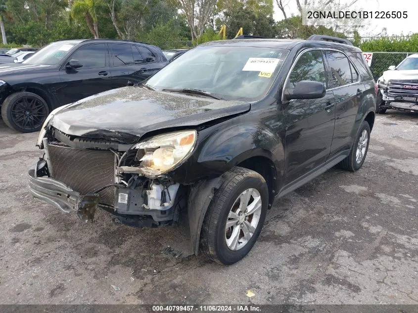 2011 Chevrolet Equinox 1Lt VIN: 2GNALDEC1B1226505 Lot: 40799457