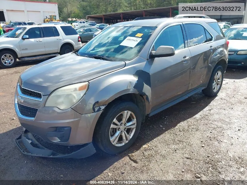 2011 Chevrolet Equinox 1Lt VIN: 2CNALDEC7B6303272 Lot: 40839426