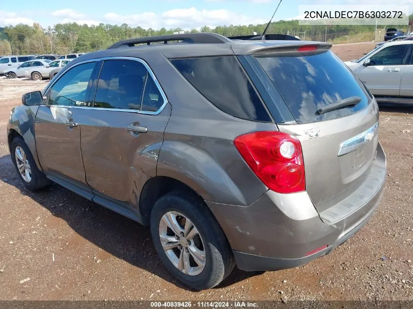 2011 Chevrolet Equinox 1Lt VIN: 2CNALDEC7B6303272 Lot: 40839426