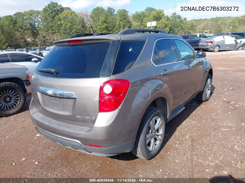 2011 Chevrolet Equinox 1Lt VIN: 2CNALDEC7B6303272 Lot: 40839426