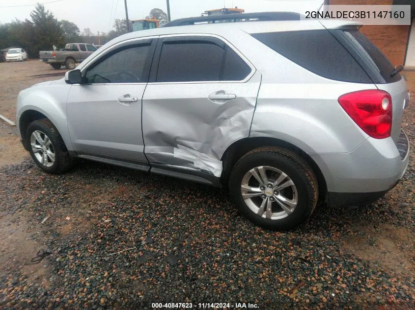 2011 Chevrolet Equinox 1Lt VIN: 2GNALDEC3B1147160 Lot: 40892117