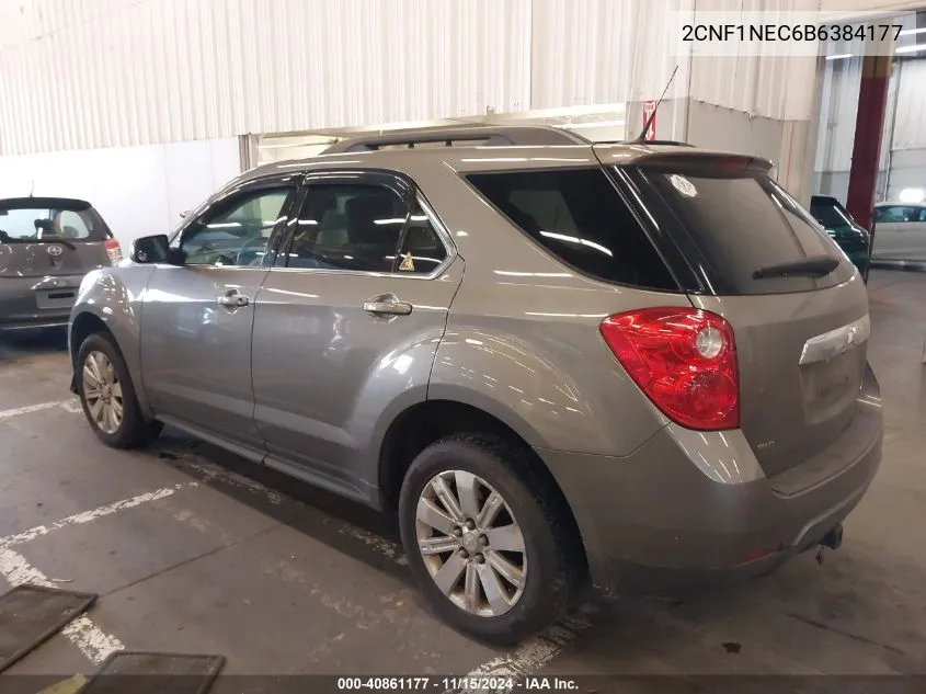 2011 Chevrolet Equinox VIN: 2CNF1NEC6B6384177 Lot: 40861177