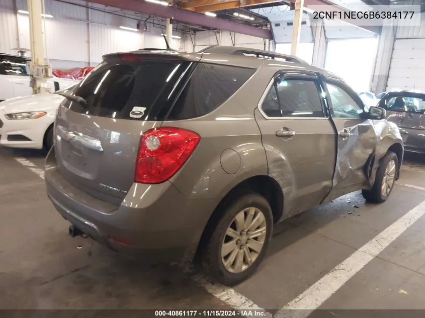 2011 Chevrolet Equinox VIN: 2CNF1NEC6B6384177 Lot: 40861177