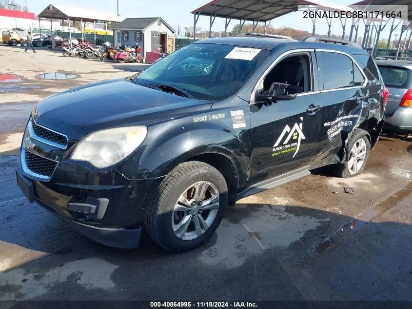 2011 Chevrolet Equinox Lt VIN: 2GNALDEC8B1171664 Lot: 40864995