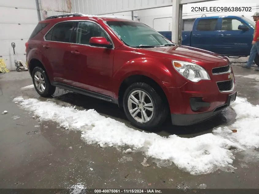 2011 Chevrolet Equinox 1Lt VIN: 2CNFLEEC9B6386702 Lot: 40875061