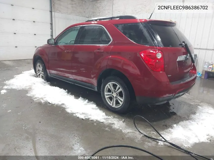 2011 Chevrolet Equinox 1Lt VIN: 2CNFLEEC9B6386702 Lot: 40875061