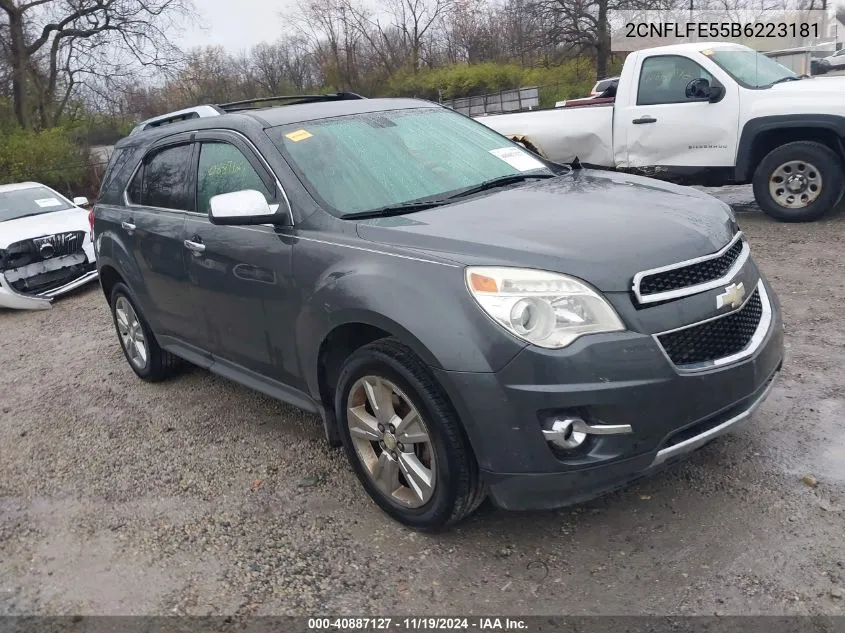 2CNFLFE55B6223181 2011 Chevrolet Equinox Ltz