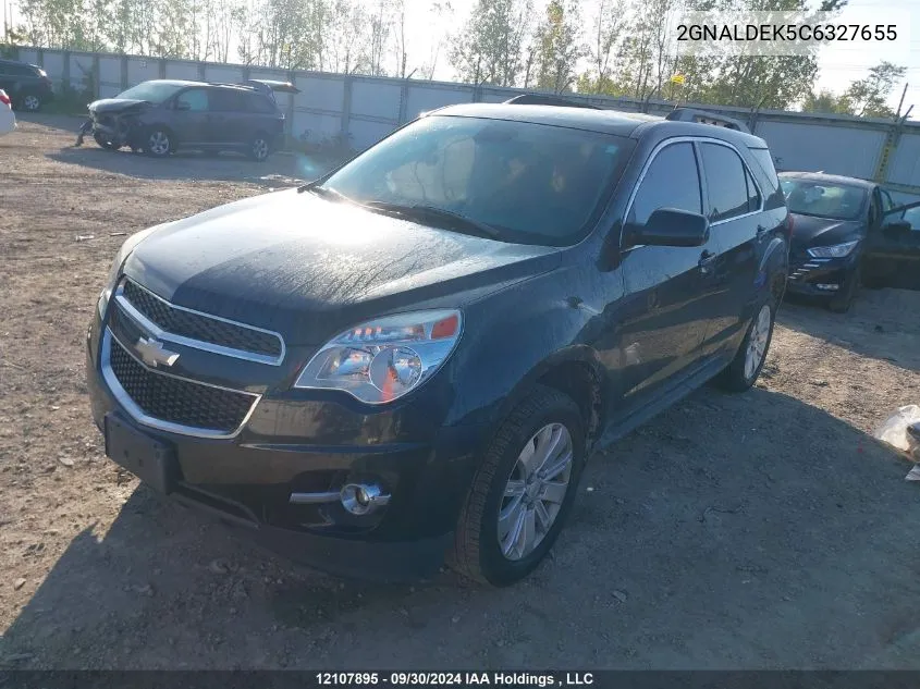 2012 Chevrolet Equinox VIN: 2GNALDEK5C6327655 Lot: 12107895