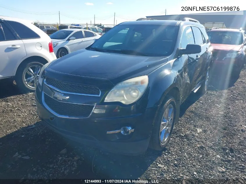 2012 Chevrolet Equinox VIN: 2GNFLNE57C6199876 Lot: 12144993