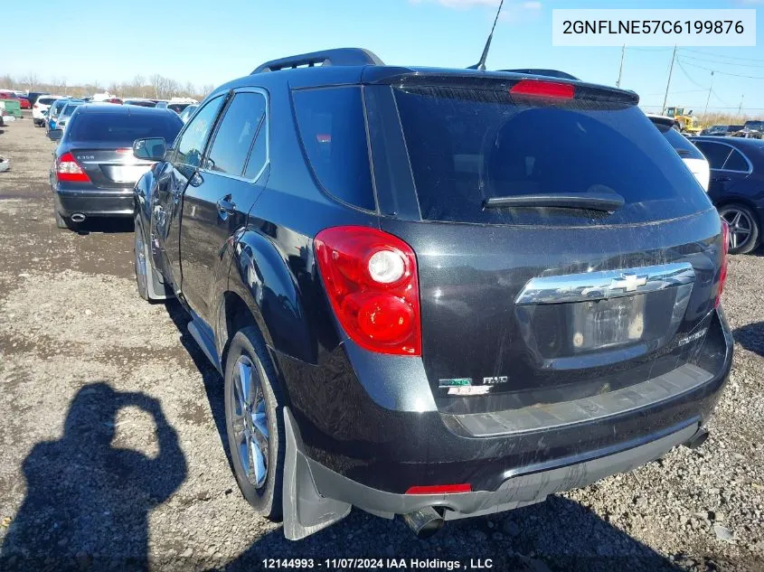 2012 Chevrolet Equinox VIN: 2GNFLNE57C6199876 Lot: 12144993