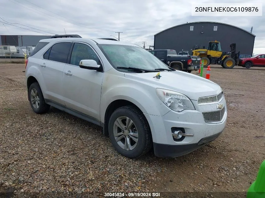 2012 Chevrolet Equinox Lt VIN: 2GNFLNEK0C6109876 Lot: 30045834