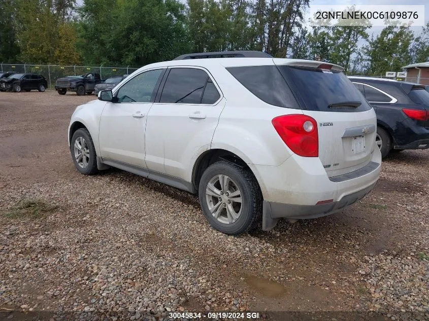 2012 Chevrolet Equinox Lt VIN: 2GNFLNEK0C6109876 Lot: 30045834