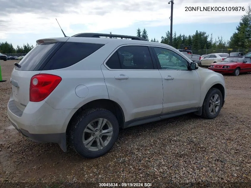 2012 Chevrolet Equinox Lt VIN: 2GNFLNEK0C6109876 Lot: 30045834